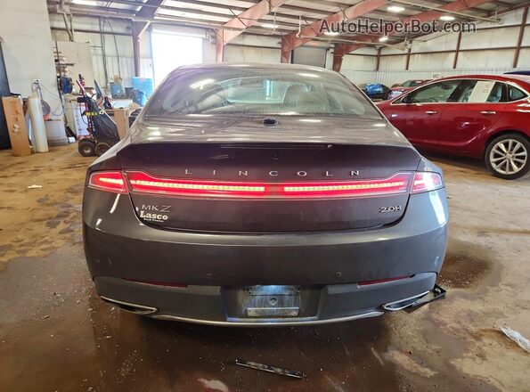 3LN6L5LU6HR608237 2017 LINCOLN MKZ Gray Widok z tyłu