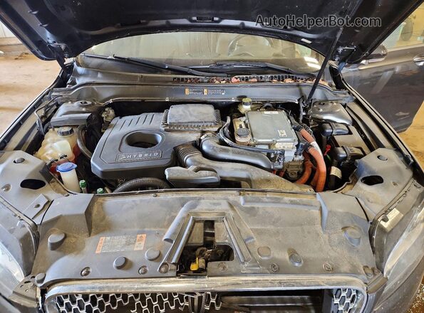 3LN6L5LU6HR608237 2017 LINCOLN MKZ Gray Widok wnętrza z tyłu
