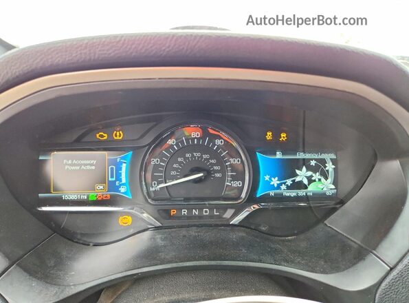 3LN6L5LU6HR659544 2017 LINCOLN MKZ Blue Instrument cluster view