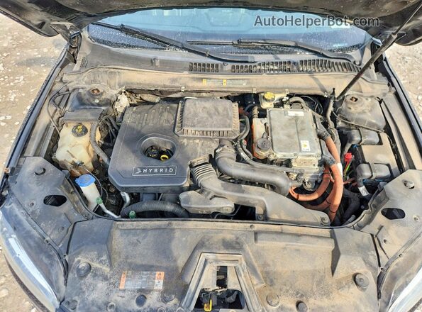 3LN6L5LU8HR622835 2017 LINCOLN MKZ Black Widok wnętrza z tyłu