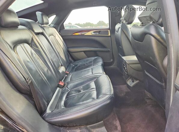3LN6L5LU8HR622835 2017 LINCOLN MKZ Black Widok tylnych siedzeń