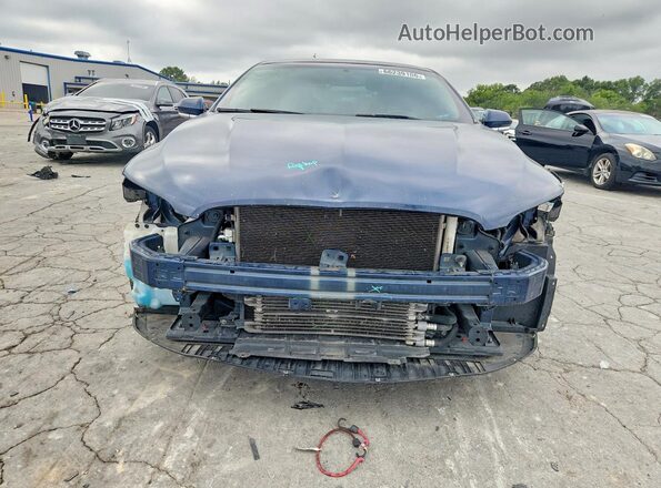 3LN6L5LUXHR654881 2017 LINCOLN MKZ Blue Front view