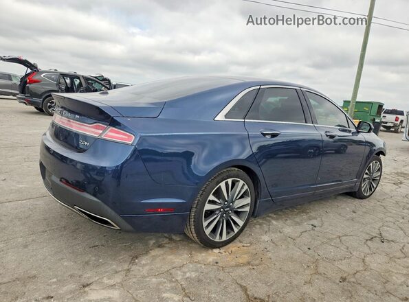 3LN6L5LUXHR654881 2017 LINCOLN MKZ Blue Rear right