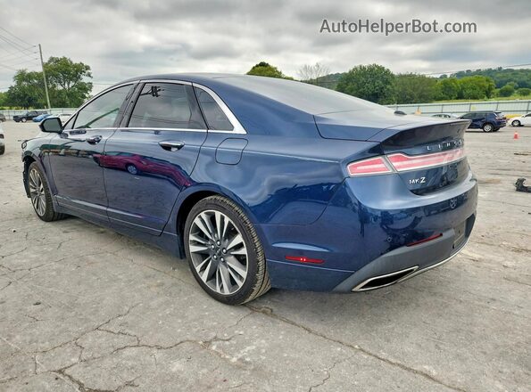 3LN6L5LUXHR654881 2017 LINCOLN MKZ Blue Rear left