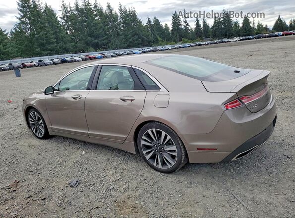 3LN6L5MU1JR615858 2018 LINCOLN MKZ Tan Trasero izquierdo