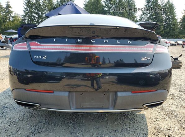 3LN6L5MU2HR609948 2017 LINCOLN MKZ Black Հետևի տեսք
