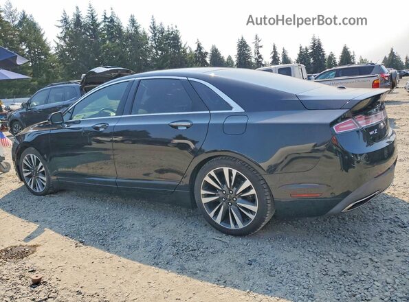 3LN6L5MU2HR609948 2017 LINCOLN MKZ Black Հետևի ձախ