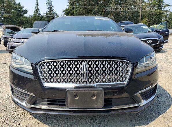 3LN6L5MU2HR609948 2017 LINCOLN MKZ Black Դիմացի տեսք
