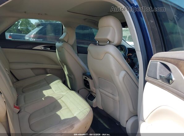 3LN6L5MU3HR636544 2017 LINCOLN MKZ HYBRID Синий Вид наклейки с VIN-кодом