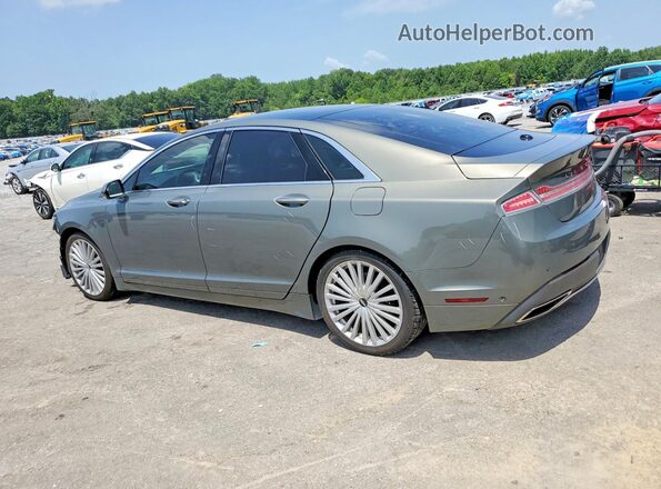 3LN6L5MU7HR632576 2017 LINCOLN MKZ Серый Задняя левая четверть