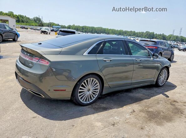 3LN6L5MU7HR632576 2017 LINCOLN MKZ Серый Задняя правая четверть