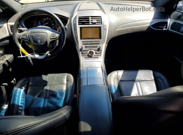 3LN6L5MU7HR645649 2017 LINCOLN MKZ Black წინა პანელის ხედი