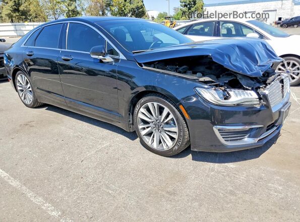 3LN6L5MU7HR645649 2017 LINCOLN MKZ Black წინა მარჯვენა