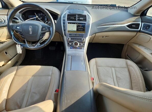 3LN6L5MU8HR662931 2017 LINCOLN MKZ White Вид панелі приладів