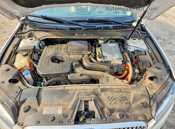 3LN6L5MU8HR662931 2017 LINCOLN MKZ White Вид задньої частини салону