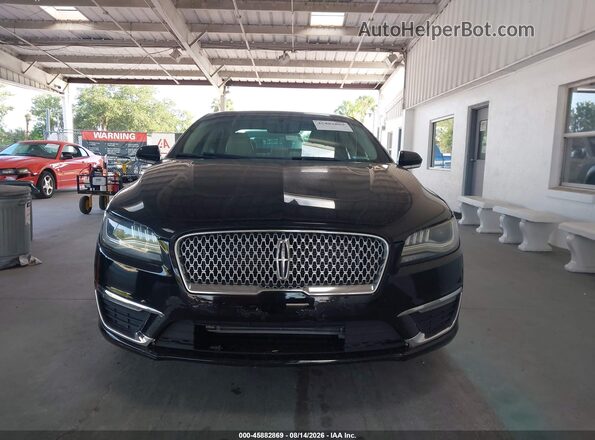 3LN6L5MU9HR614581 2017 LINCOLN MKZ HYBRID Black Սարքավորումների վահանակի տեսք