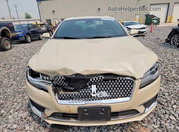 3LN6L5MUXJR613560 2018 LINCOLN MKZ Beige წინა ხედი