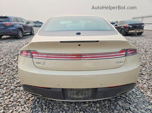 3LN6L5MUXJR613560 2018 LINCOLN MKZ Beige უკანა ხედი