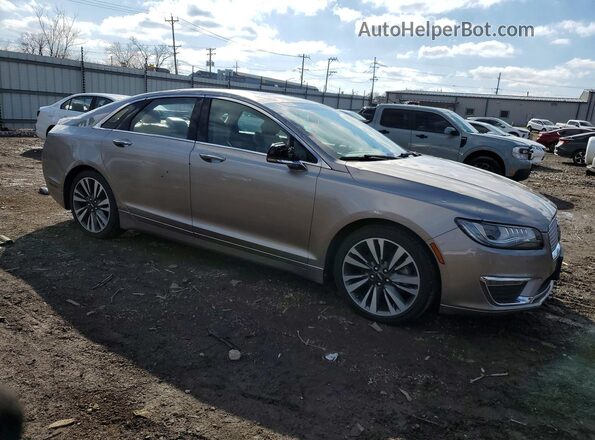 3LN6L5MUXJR621965 2018 LINCOLN MKZ Tan Передня права чверть