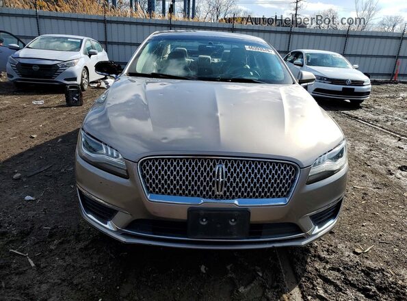 3LN6L5MUXJR621965 2018 LINCOLN MKZ Tan Вид спереду