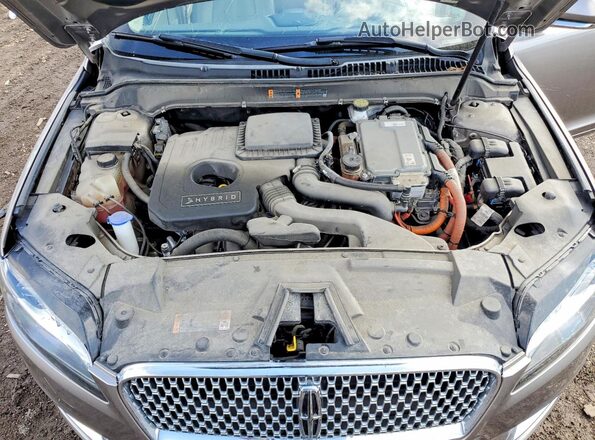 3LN6L5MUXJR621965 2018 LINCOLN MKZ Tan Вид задньої частини салону
