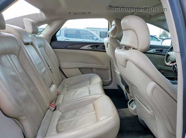3LN6L5MUXJR621965 2018 LINCOLN MKZ Tan Вид задніх сидінь