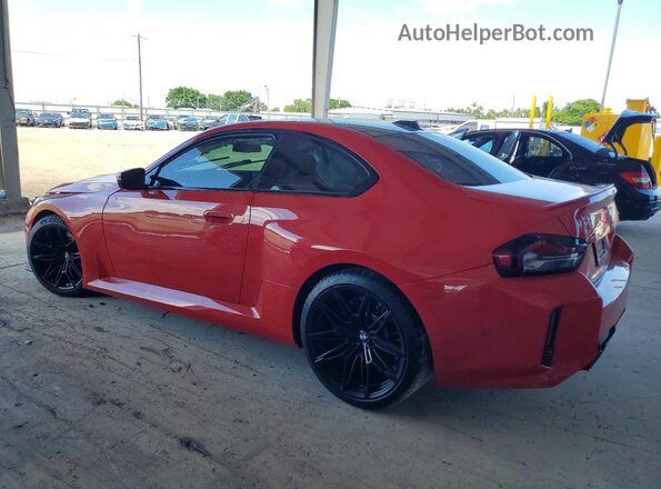 3MF13DM00P8D48987 2023 BMW M2 Red უკანა მარცხენა