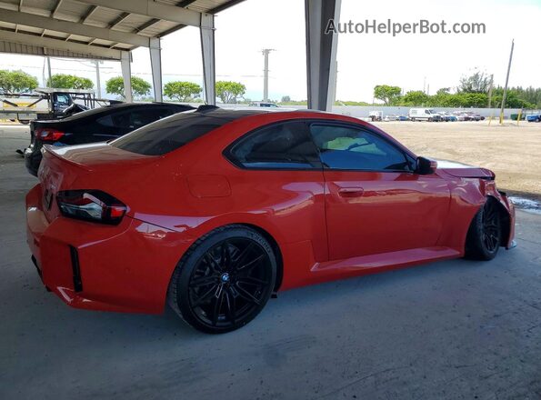 3MF13DM00P8D48987 2023 BMW M2 Red უკანა მარჯვენა