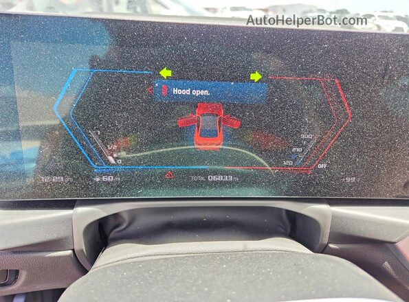 3MF13DM00P8D48987 2023 BMW M2 Red ხელსაწყოთა პანელის ხედი
