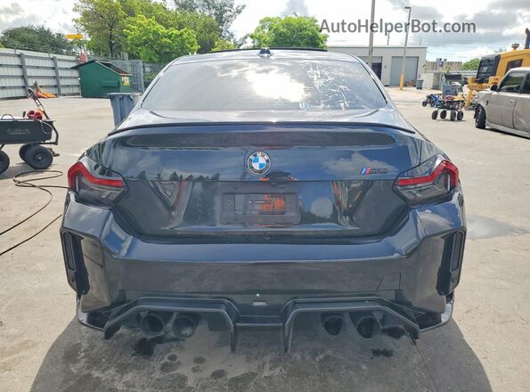 3MF13DM00R8E32312 2024 BMW M2 Черный Вид сзади