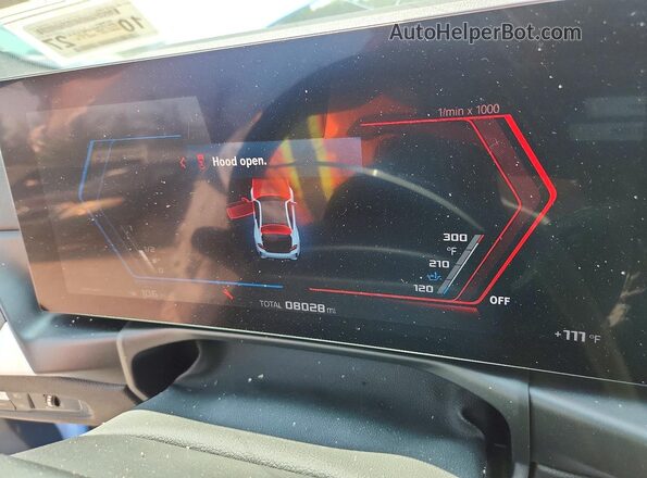 3MF13DM01R8E71314 2024 BMW M2 Blue Vista del cuadro de instrumentos