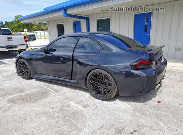 3MF13DM04P8D41413 2023 BMW M2 Black უკანა მარცხენა