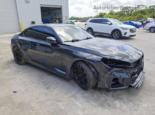 3MF13DM04P8D41413 2023 BMW M2 Black წინა მარჯვენა