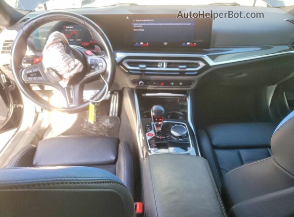 3MF13DM04P8D41413 2023 BMW M2 Black წინა პანელის ხედი