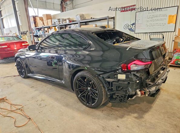 3MF13DM04R8E80346 2024 BMW M2 Black უკანა მარცხენა