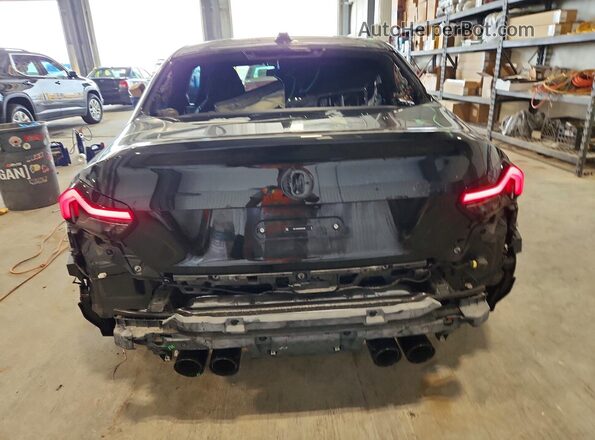 3MF13DM04R8E80346 2024 BMW M2 Black უკანა ხედი