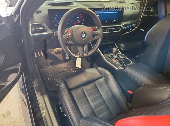 3MF13DM04R8E80346 2024 BMW M2 Black წინა პანელის ხედი