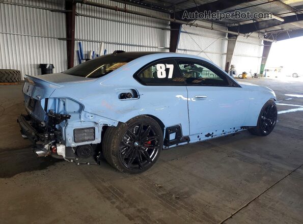 3MF13DM05R8E51857 2024 BMW M2 Blue Հետևի աջ