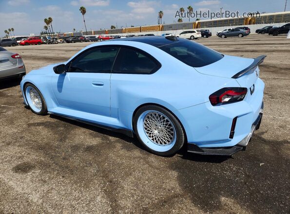 3MF23DM01S8F08582 2025 BMW M2 Blue უკანა მარცხენა