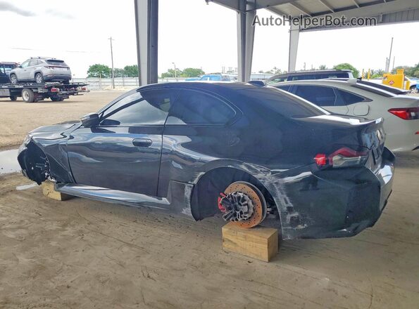 3MF23DM01S8F84268 2025 BMW M2 Black უკანა მარცხენა