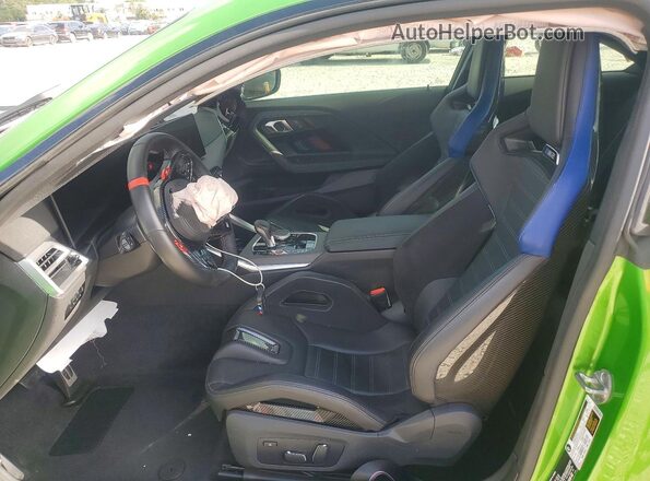 3MF23DM05S8F24459 2025 BMW M2 Green Front interior view