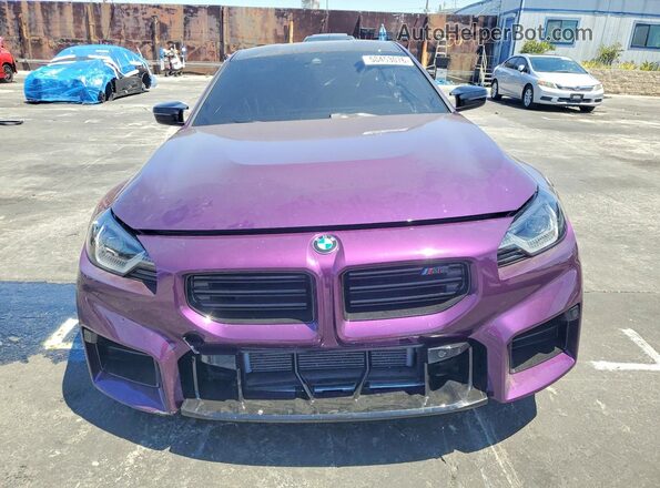 3MF23DM0XT8G08830 2026 BMW M2 Фиолетовый Вид спереди