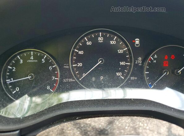 3MVDMABL0MM209744 2021 MAZDA CX-30 Black ხელსაწყოთა პანელის ხედი