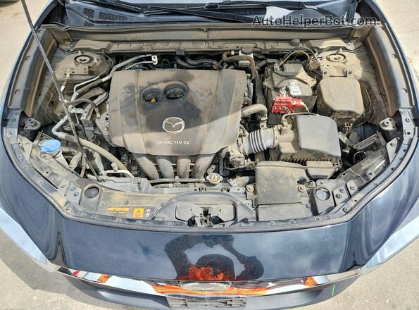 3MVDMABL5MM303280 2021 MAZDA CX-30 Black Vista del compartimento del motor