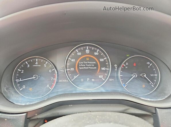 3MVDMABL5MM303280 2021 MAZDA CX-30 Black Vista del cuadro de instrumentos
