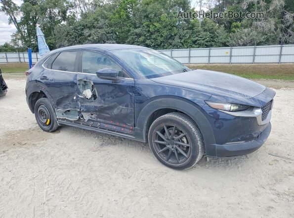 3MVDMABL6MM264330 2021 MAZDA CX-30 Синий Передняя правая четверть
