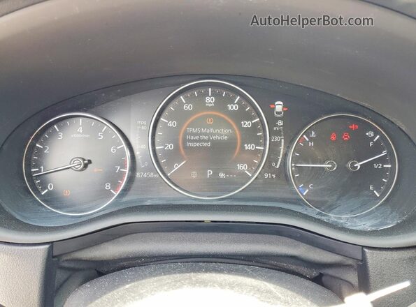 3MVDMABL6MM264330 2021 MAZDA CX-30 Синий Вид щитка приборов