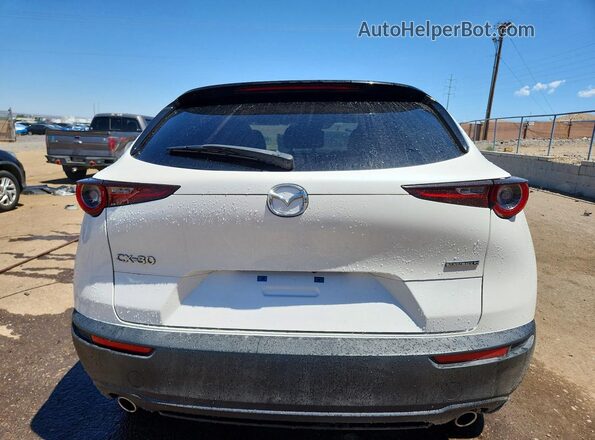 3MVDMABL7MM211006 2021 MAZDA CX-30 White Rear view