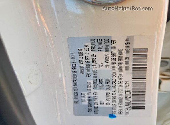 3MVDMABL7MM211006 2021 MAZDA CX-30 White VIN sticker view