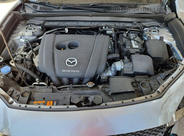 3MVDMABL8MM252096 2021 MAZDA CX-30 Silver ძრავის განყოფილების ხედი